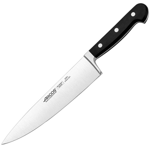 Нож поварской «Класика»; сталь нержавеющая,полиоксиметилен; L=21см