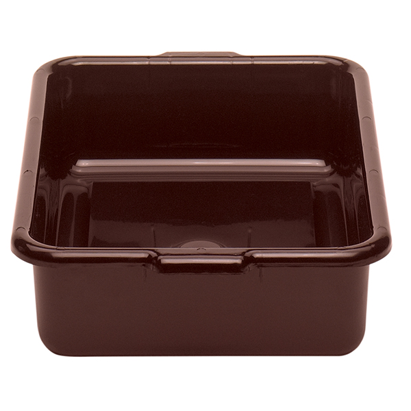 Ящик для грязной просуды  пластик  коричневый  Cambro