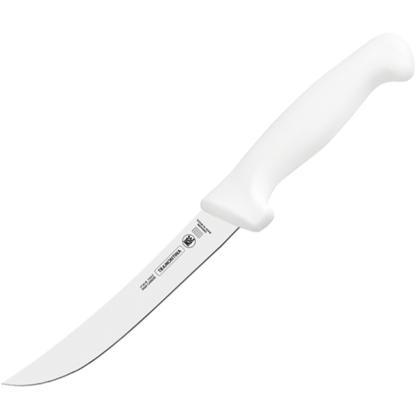 Нож для удаления мяса с кости, гибкое лезвие; L=15см