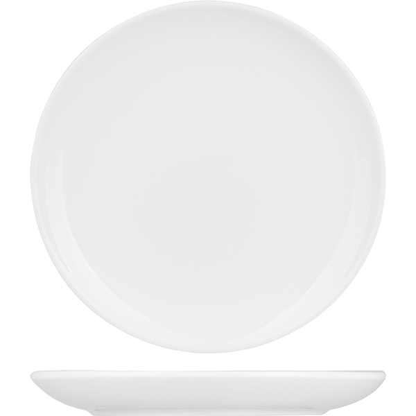 Тарелка без борта мелкая «Кунстверк»  материал: фарфор  диаметр=25.5 см. S-Kunst