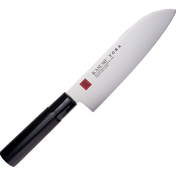 Нож кухонный; сталь нержавеющая, дерево; L=16.5/29,B=4см; металлический ,черный