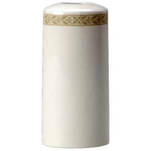 Ваза для цветов «Антуанетт»; материал: фарфор; диаметр=5.3, высота=11 см.; белый,оливковый