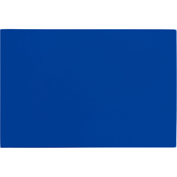 Доска разделочная; пластик; высота=18, длина=600, ширина=400 мм; синий