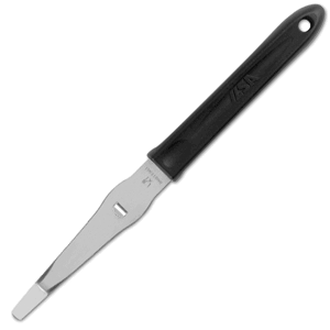 Нож для грейпфрута; сталь,полипропилен; длина=220/105, ширина=20 мм; цвет: черный