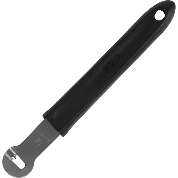 Нож карбовочный; сталь,полипропилен; длина=160/45, ширина=20 мм; цвет: черный