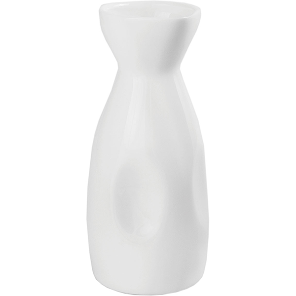 Бутылка для саке «Кунстверк»; материал: фарфор; 140 мл; диаметр=5, высота=12 см.; белый