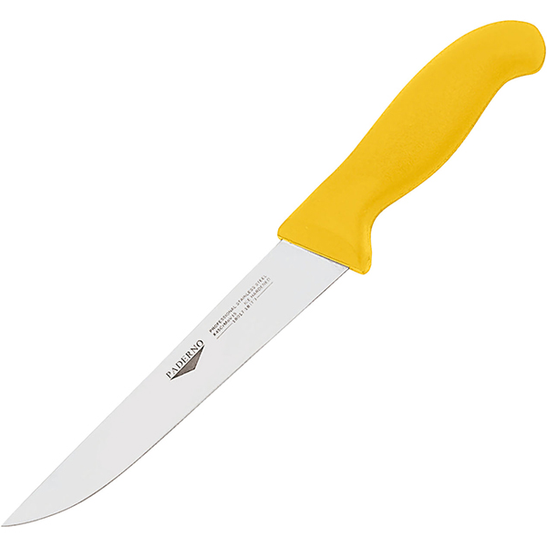 Нож кухонный универсальный  сталь, пластик  длина=295/160, ширина=27 мм Paderno