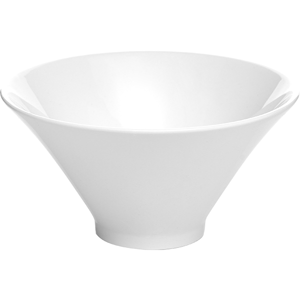 Салатник «Монако Вайт»; материал: фарфор; 240 мл; диаметр=15, высота=8 см.; белый