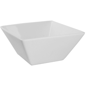 Салатник квадратный «Кунстверк»; материал: фарфор; 690 мл; высота=6.6, длина=14.4, ширина=14.4 см.; белый