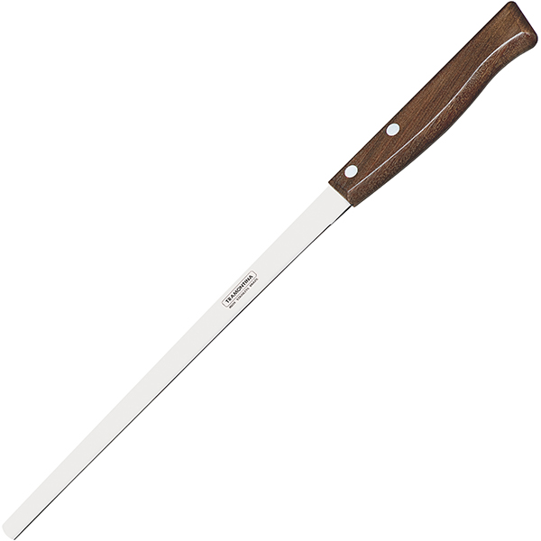 Нож рыбный для тонкой нарезки  сталь, дерево  высота=4.5, длина=39.5/22.5, ширина=11 см. Tramontina