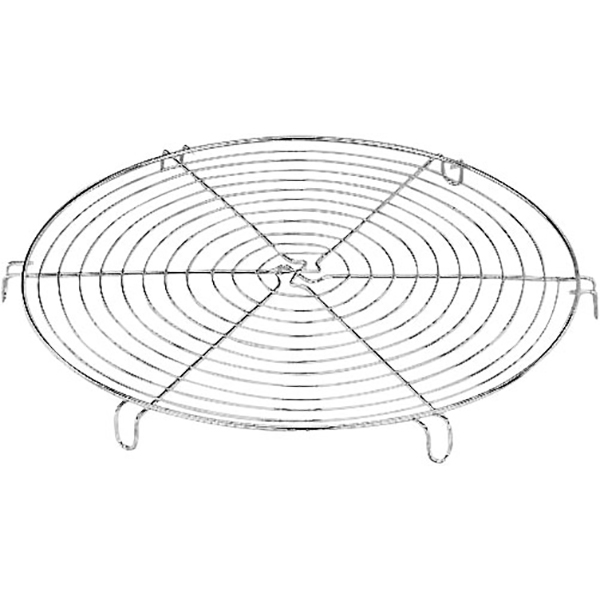 Решетка для гриля; сталь; диаметр=220, высота=22 мм; металлический