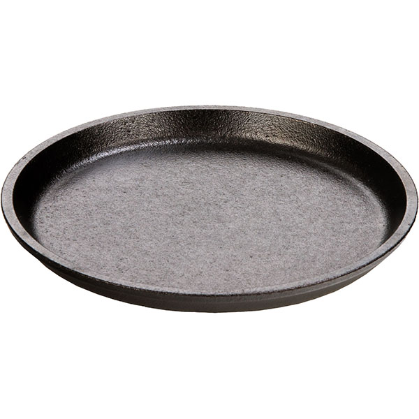 Сковорода для фахитос; чугун; диаметр=175, высота=20 мм; цвет: черный