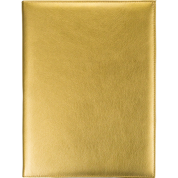 Папка-меню на винтах; кожезаменитель; длина=32, ширина=25 см.; цвет: золотой
