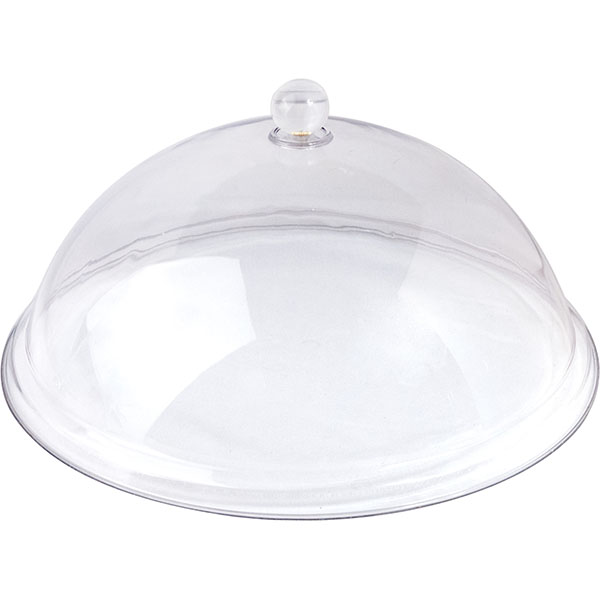 Крышка для тарелки  поликарбонат  диаметр=25, высота=13.5 см. ILSA