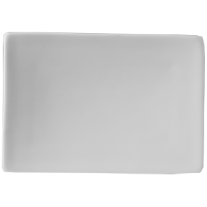 Тарелка для суши «Пати»; материал: фарфор; высота=2.5, длина=21, ширина=14.5 см.; белый