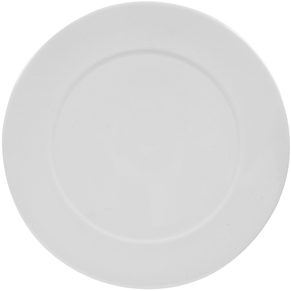 Блюдо круглое «Монако Вайт»; материал: фарфор; диаметр=30 см.; белый