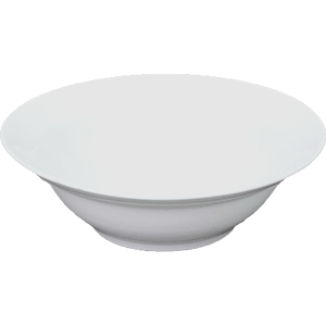 Салатник; материал: фарфор; 300 мл; диаметр=175, высота=53 мм; белый